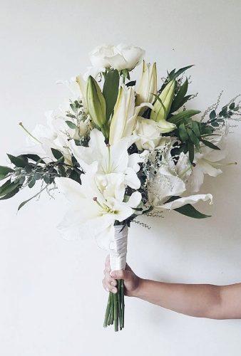 bridal bouquet shapes white haid tied bouquet crispandbloom