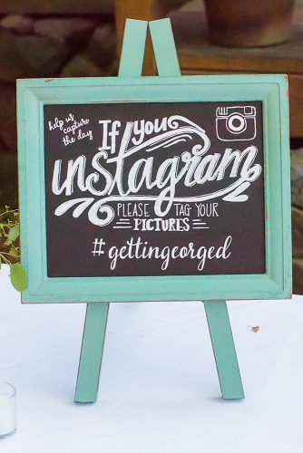 cute wedding ideas wedding hashtag