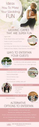 idea how to make your wedding fun