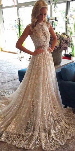 a line wedding dresses lace heavily embroidered caps sleeves galia lahav
