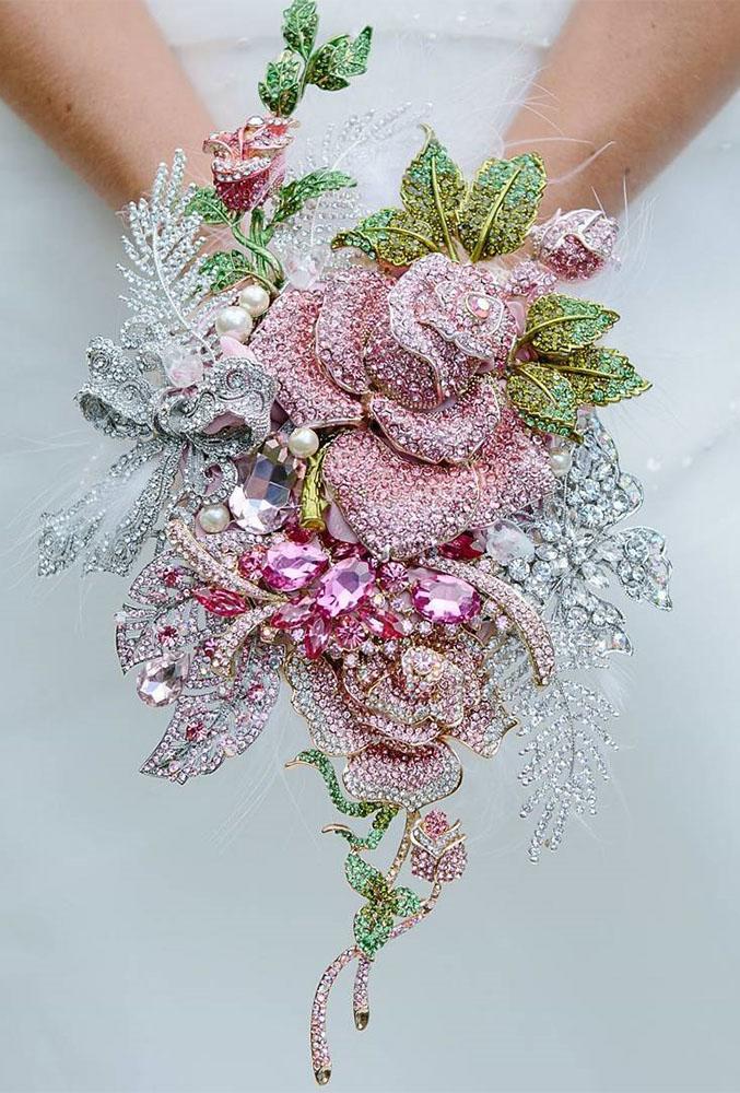 brooch wedding bouquets tender brooch rose brooch bride