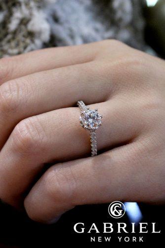 gabriel and co simple round cut stone diamond pave band