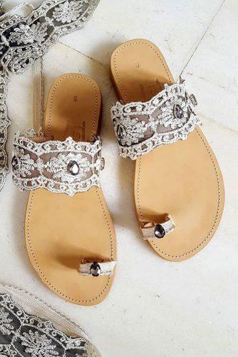 bohemian wedding sandals