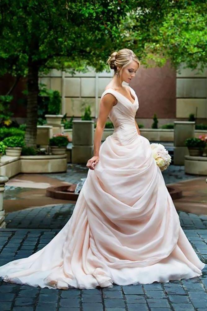 disney wedding princess disney dress pink ball gown izidressbuy