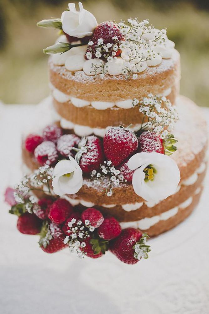 italian wedding cakes nake cake with flowers frankee victoria photography