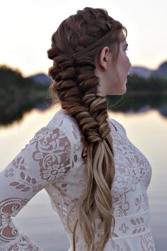 wedding hairdos long braid ombre aurorabraids