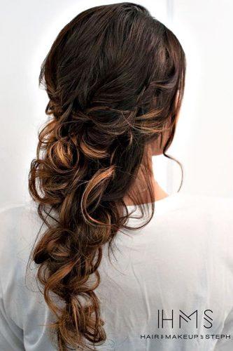 wedding hairdos long hair ombre hair and makeup by steph