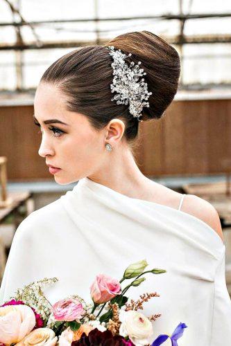wedding hairdos updo with accessories hair and makeup by steph