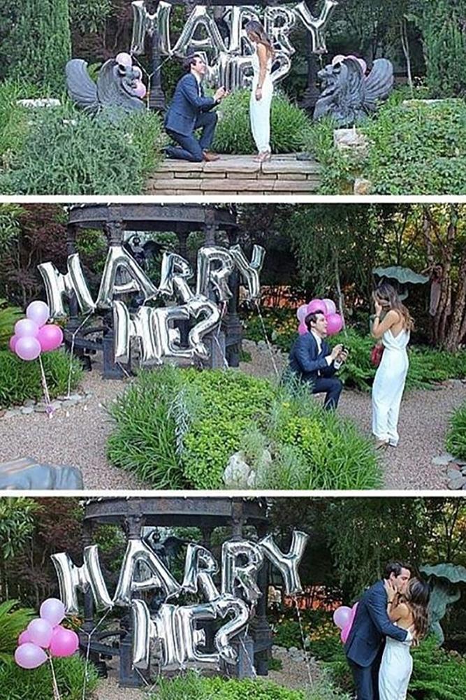 wedding proposal ideas luxury outdoor propose