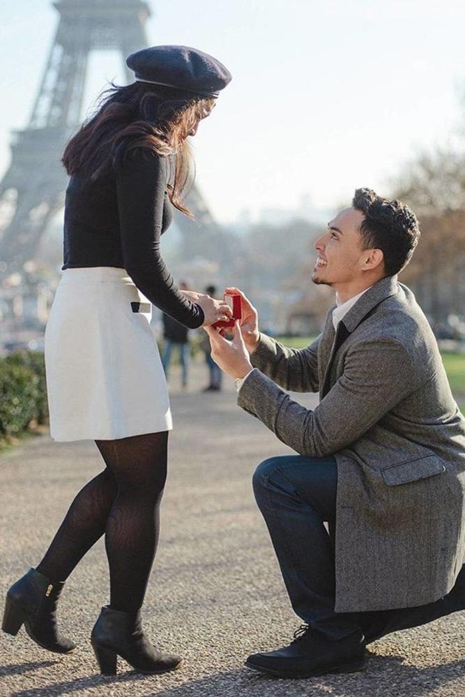 wedding proposal ideas propose in paris
