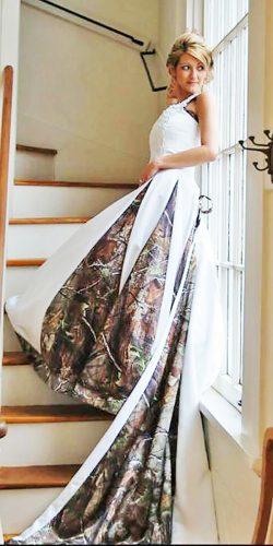 15 Camo Wedding Dresses To Hide In A Forest