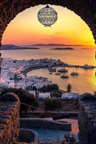 best honeymoon spots luxury pool mykonos greece