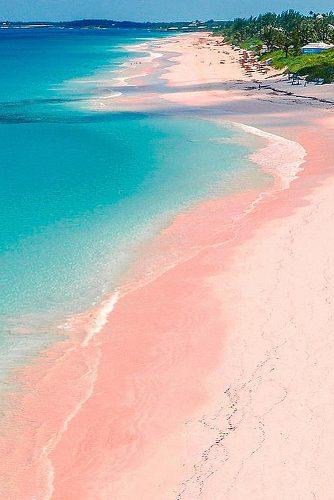 best honeymoon spots pink beach harbor island