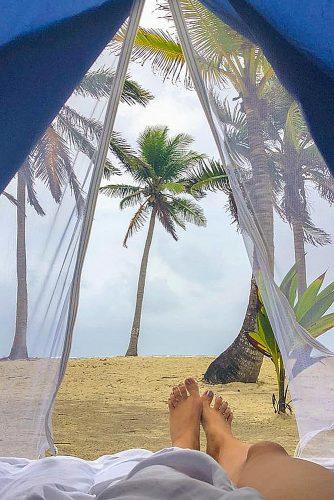 best honeymoon spots relax view camping panama