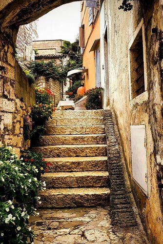 best honeymoon spots rovinj croatia cozy street