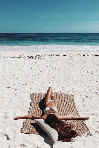 best honeymoon spots tulum mexico girl at the beach