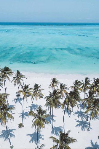 best honeymoon spots zanzibar palms beach beautiful