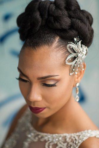 42 Black Women Wedding Hairstyles That Full Of Style ...