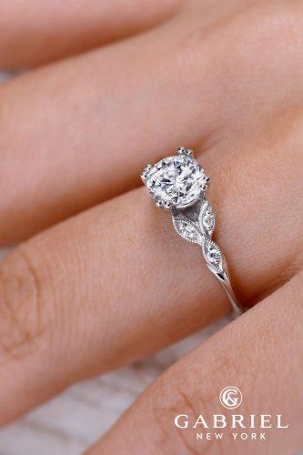 gebriel and co engagement rings celia ER11721R4W44JJ vintage white gold round straight