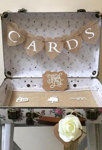 shabby chic vintage wedding decor ideas vintage card box cobhambunting