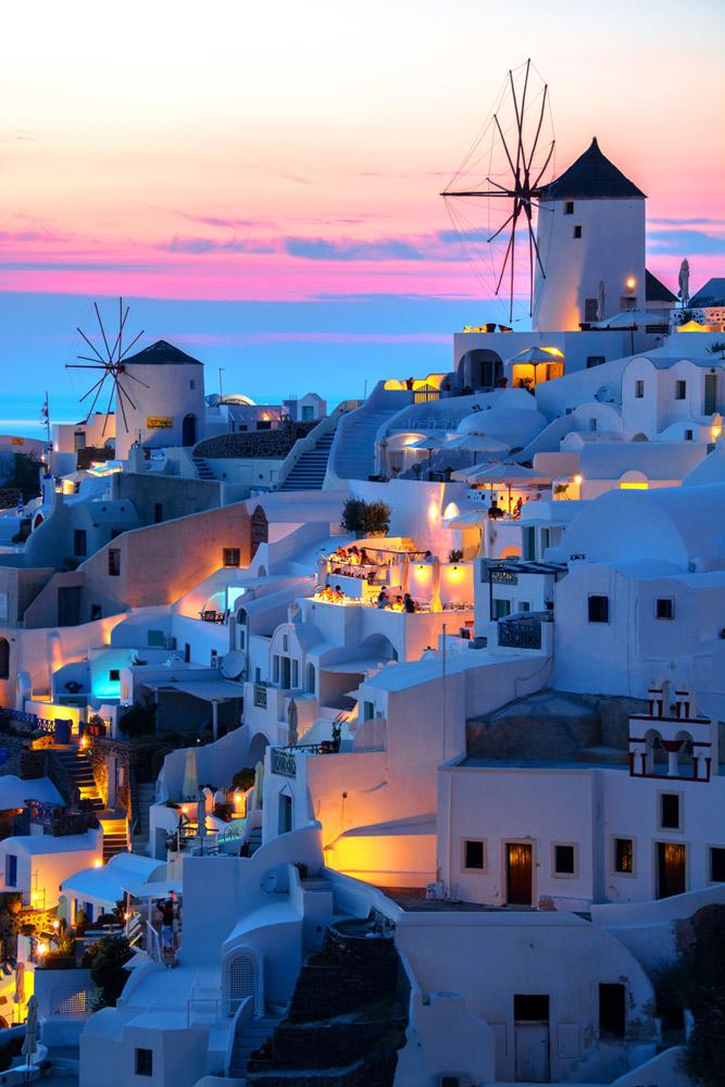 tropical honeymoon destinations greece a sunset in the town near the sea olari Ionut via facebook