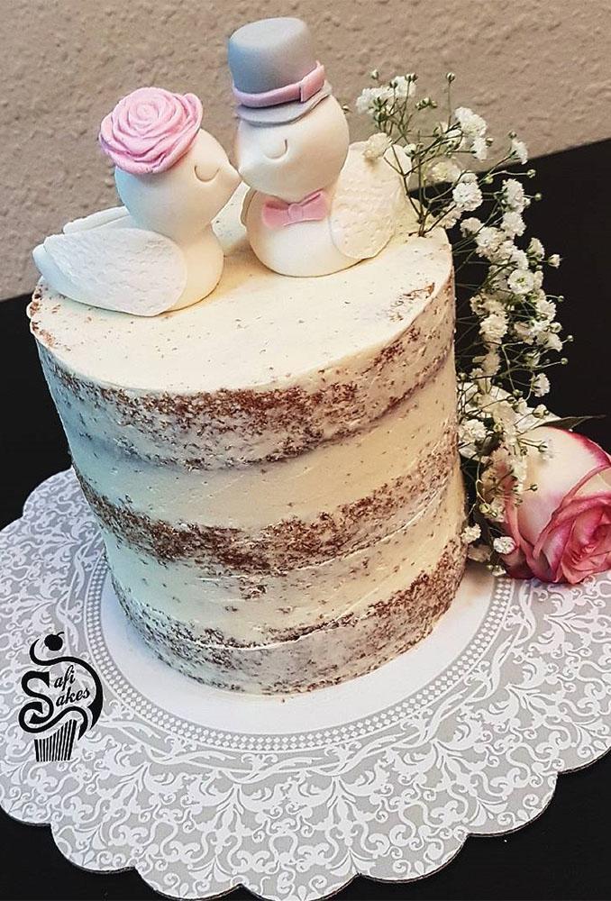 unique wedding cake toppers cut wedding birds saficakes