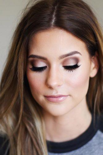 Amazing Smokey Eye Wedding Makeup Looks For Brown Eyes