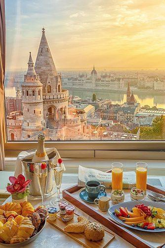 affordable honeymoon packages budapest hungary breakfast near window