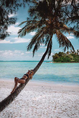 affordable honeymoon packages cook islands girl on the palm