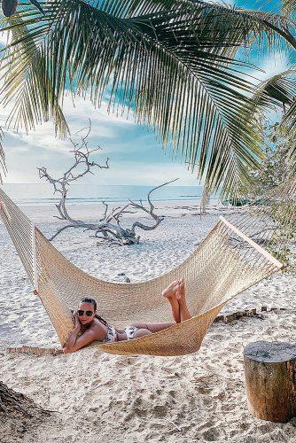 affordable honeymoon packages costa rica girl in the hammock at the beach