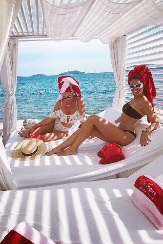 affordable honeymoon packages hvar croatia girls relaxing at the beach