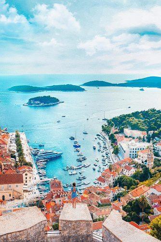 affordable honeymoon packages hvar croatia view at the city