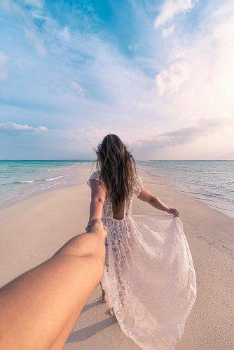 affordable honeymoon packages maldives girl at the beach follow me