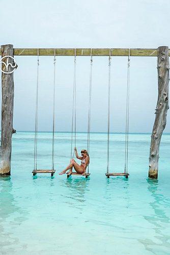 affordable honeymoon packages maldives girl in the ocean