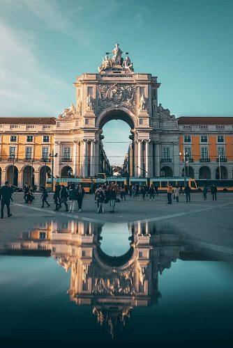 affordable honeymoon packages portugal amar lisboa square architecture
