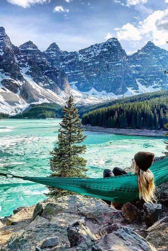 affordable honeymoon packages rocky mountains colorado girl in the hammock
