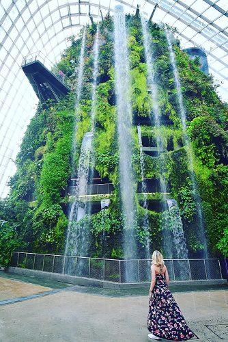 affordable honeymoon packages singapore amazing greenery with waterfall girl