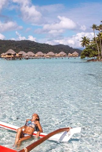 best honeymoon destinations tahaa polynesie at dusk