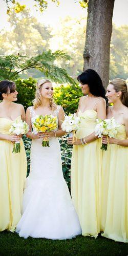 pastel light yellow bridesmaid dresses nikki maeyer