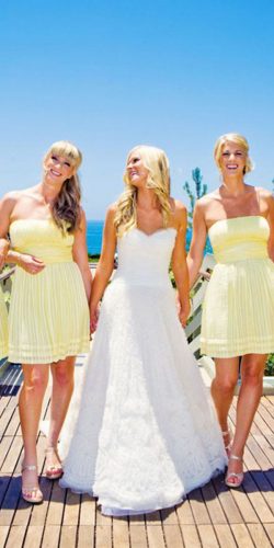 Magnificent Yellow Bridesmaid Dresses To Make This Day Bright