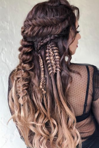 39 Boho Inspired Creative And Unique Wedding Hairstyles 39 Boho Inspired Creative And Unique Wedding Hairstyles