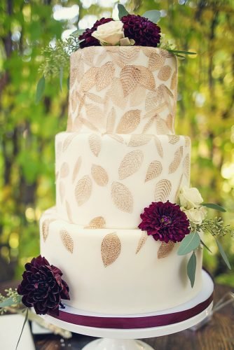 36 Fall Wedding Cakes That Wow Wedding Forward