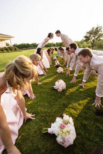 funny wedding pictures sport all plays football two teams popography
