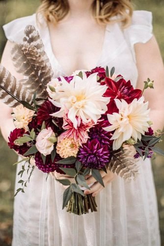36 Fall Wedding Bouquets For Autumn Brides Wedding Forward
