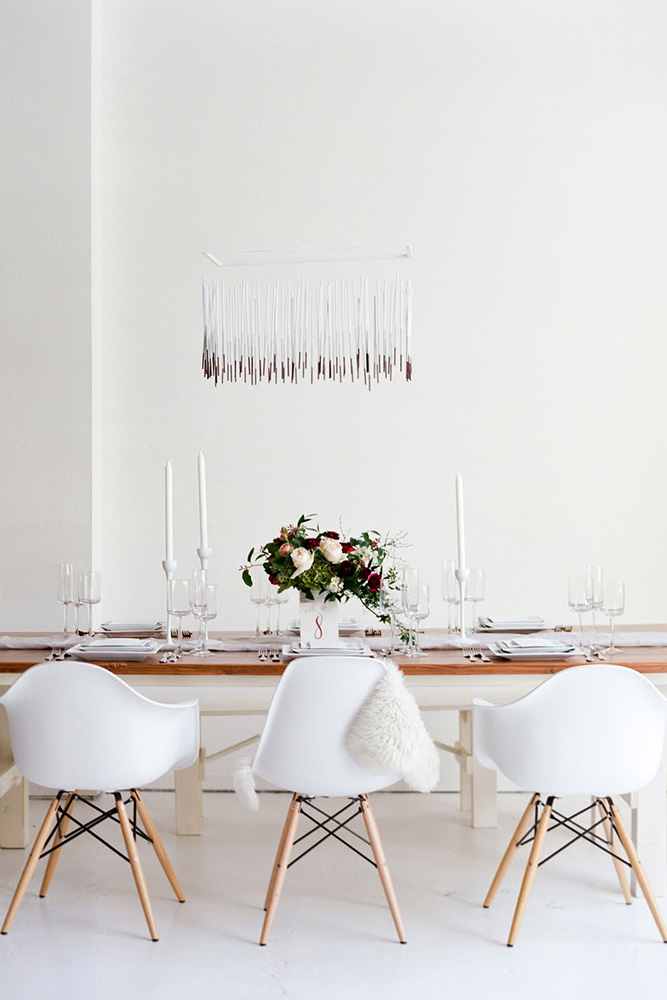 loft decorating ideas reception in the art nouveau style white walls chairs blue rose photography