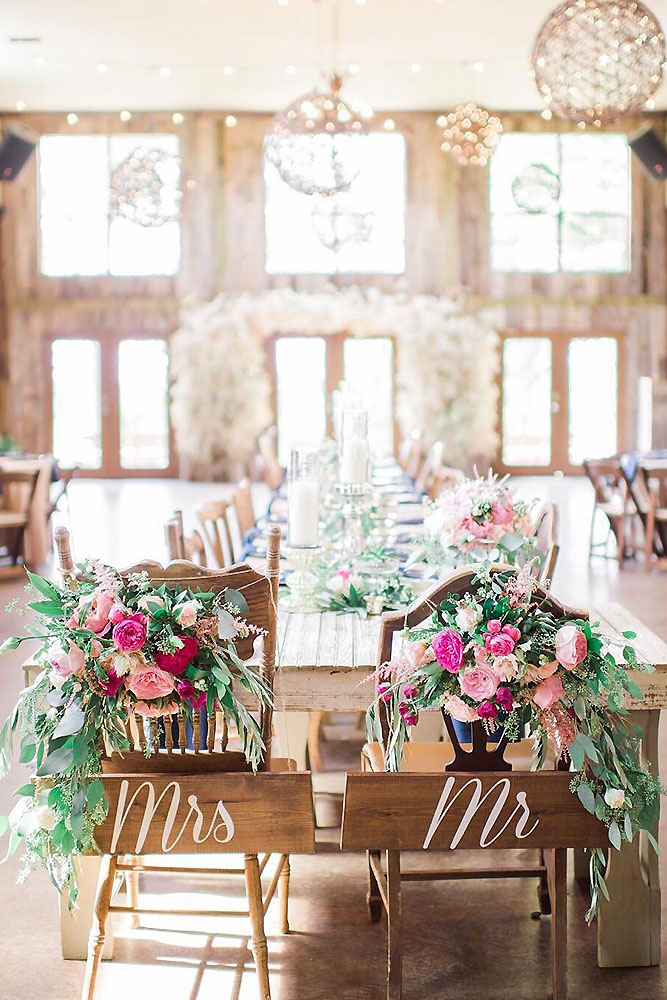 loft decorating ideas with wooden furniture chairs decor with flowers lindsey mueller photography