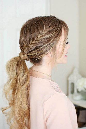 30 Modern Pony Tail Hairstyles Ideas For Wedding Wedding Forward