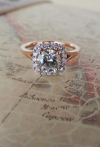 ritani engagement ring gold pave band ritani