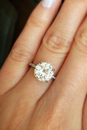 ritani solitaire round cut pave band diamond gold