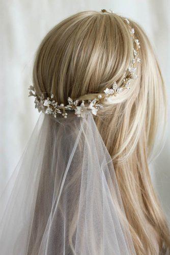 42 Wedding Hairstyles With Veil Wedding Forward